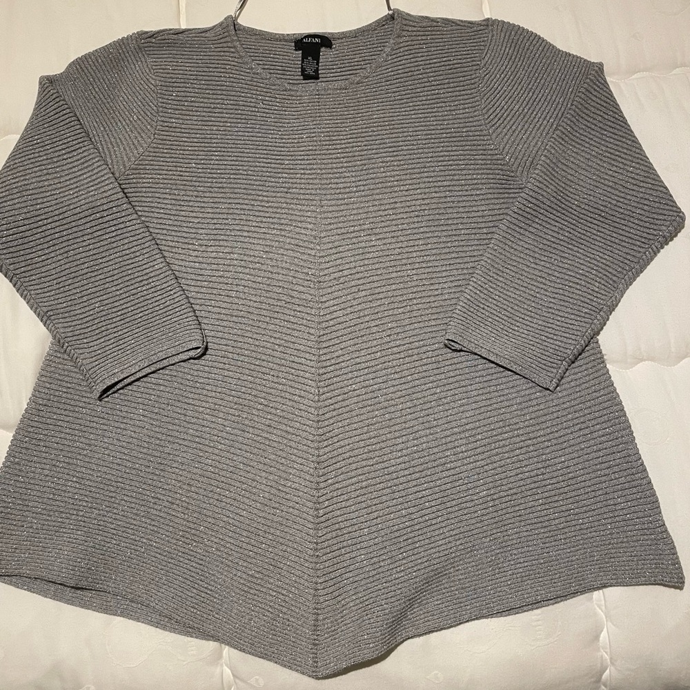 ALFANI sparkle sweater